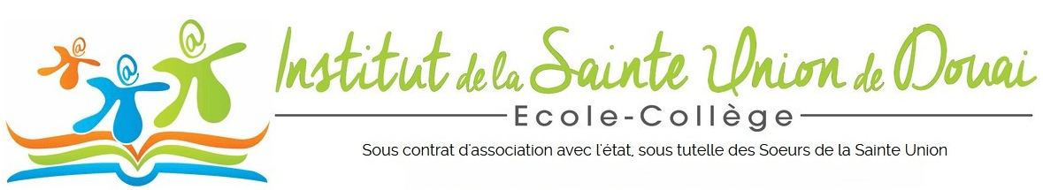 Ecole & Collège de la Sainte-Union à Douai (59500) – Sous contrat d'association avec l'état, sous tutelle des Soeurs de la Sainte Union Logo